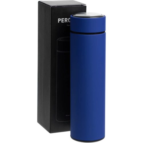 Термос с ситечком Percola, синий Термос с ситечком Percola, синий