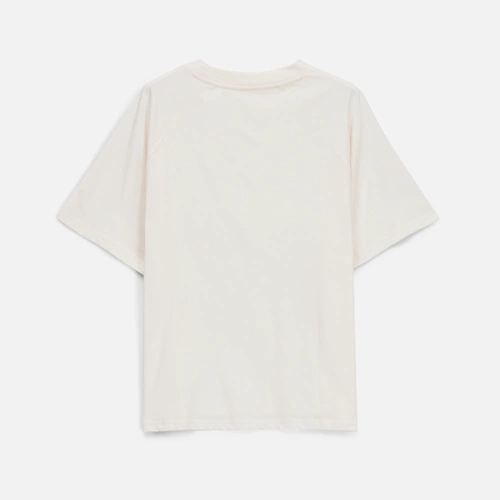Футболка унисекс оверсайз T2, молочно-белая Футболка унисекс оверсайз T2, молочно-белая