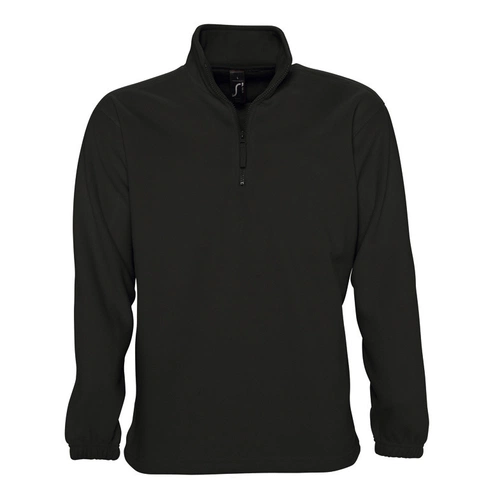 Толстовка из флиса Ness 300, черная Толстовка из флиса Ness 300, черная