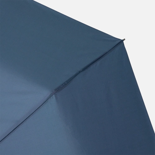 Зонт складной Classic, темно-синий с темной ручкой Зонт складной Classic, темно-синий с темной ручкой