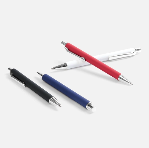 Ручка шариковая Lobby Soft Touch Chrome, синяя Ручка шариковая Lobby Soft Touch Chrome, синяя