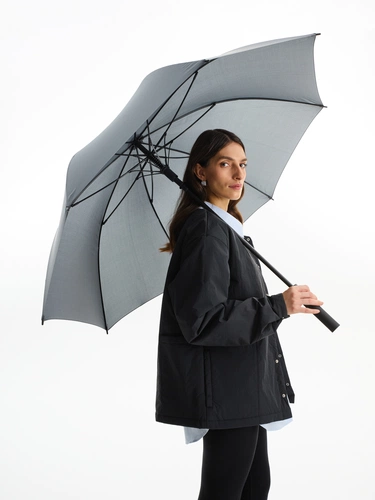 Зонт-трость Simple Golf, серый Зонт-трость Simple Golf, серый