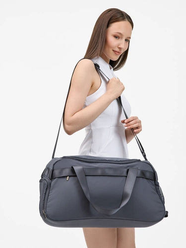 Сумка дорожная Vei, темно-серая (графит) Сумка дорожная Vei, темно-серая (графит)