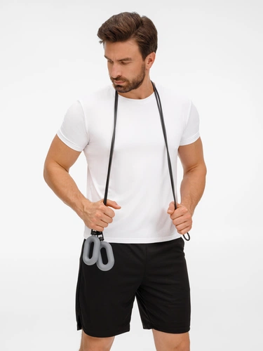 Мультифункциональная скакалка с эспандером Multi McFly, серая Мультифункциональная скакалка с эспандером Multi McFly, серая