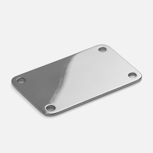 Шильдик металлический Furo, серебристый глянцевый Шильдик металлический Furo, серебристый глянцевый