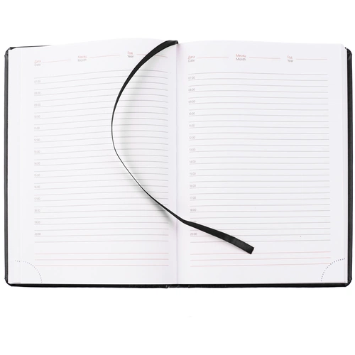 Ежедневник Prizma, недатированный, черный Ежедневник Prizma, недатированный, черный