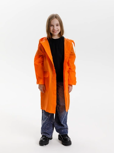 Дождевик детский RainDrop Kids, оранжевый Дождевик детский RainDrop Kids, оранжевый