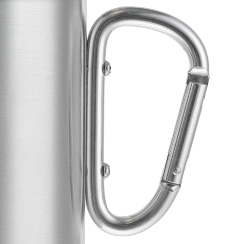 Кружка Trek, с серебристой ручкой-карабином Кружка Trek, с серебристой ручкой-карабином