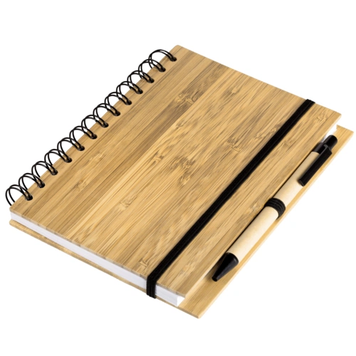 Блокнот на кольцах Bambook с шариковой ручкой Блокнот на кольцах Bambook с шариковой ручкой