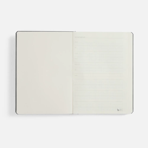 Ежедневник Urban Hard, недатированный, серый Ежедневник Urban Hard, недатированный, серый