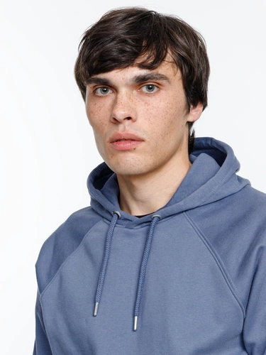 Толстовка унисекс Stellar, синяя Толстовка унисекс Stellar, синяя