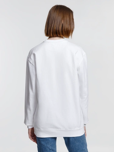 Свитшот унисекс Columbia, белый Свитшот унисекс Columbia, белый