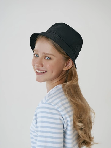 Панама детская Bizbolka Challenge Kids, черная Панама детская Bizbolka Challenge Kids, черная