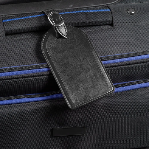 Бирка багажная Nebraska, черная Бирка багажная Nebraska, черная