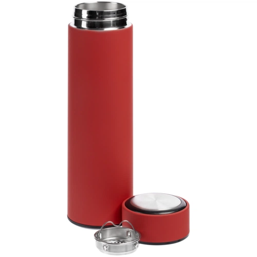 Термос с ситечком Percola, красный Термос с ситечком Percola, красный