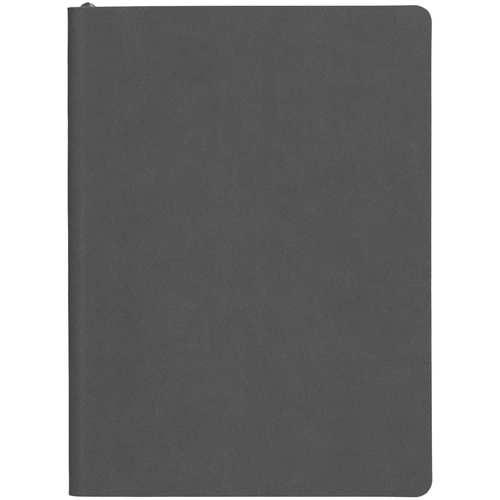 Блокнот Verso в клетку, темно-серый Блокнот Verso в клетку, темно-серый