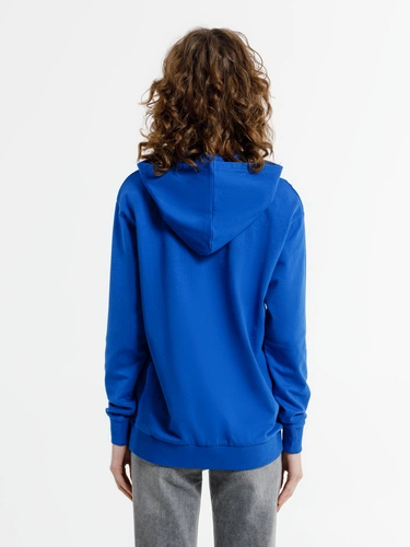 Худи унисекс Westray, синее Худи унисекс Westray, синее