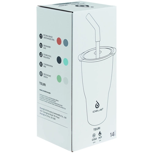 Термостакан Sapporo без логотипа, темно-синий Термостакан Sapporo без логотипа, темно-синий