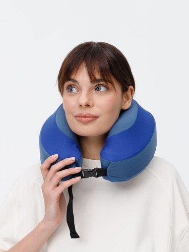 Дорожная подушка Piligrim, синяя Дорожная подушка Piligrim, синяя