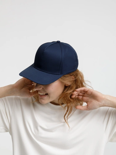 Бейсболка Seguro, темно-синяя Бейсболка Seguro, темно-синяя