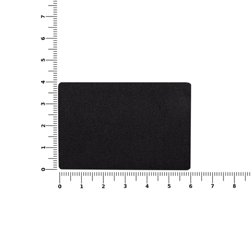 Наклейка тканевая Lunga, L, черная Наклейка тканевая Lunga, L, черная