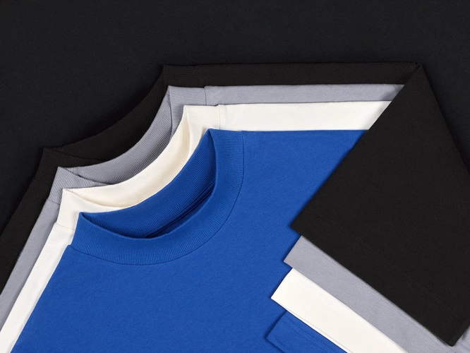 Футболка оверсайз унисекс T9, синяя Футболка оверсайз унисекс T9, синяя