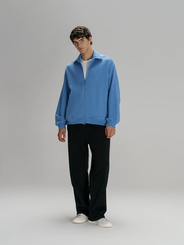 Толстовка унисекс Neofit, синяя Толстовка унисекс Neofit, синяя