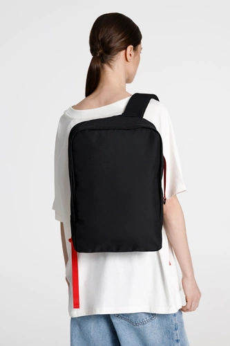 Рюкзак B2, черный с красными стропами Рюкзак B2, черный с красными стропами