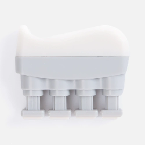 Эспандер кистевой FingerTap, серый с белым Эспандер кистевой FingerTap, серый с белым