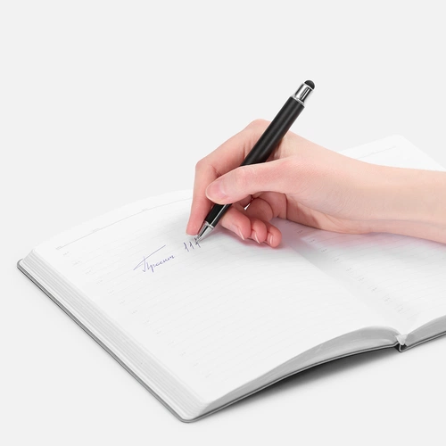 Роллер Scribo со стилусом, матовый серый Роллер Scribo со стилусом, матовый серый