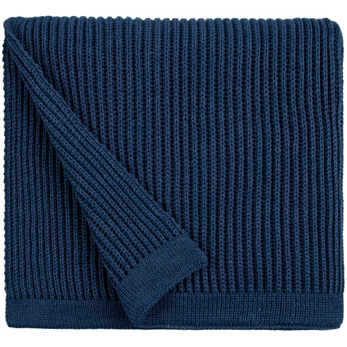 Плед Shirr, синий (деним) Плед Shirr, синий (деним)