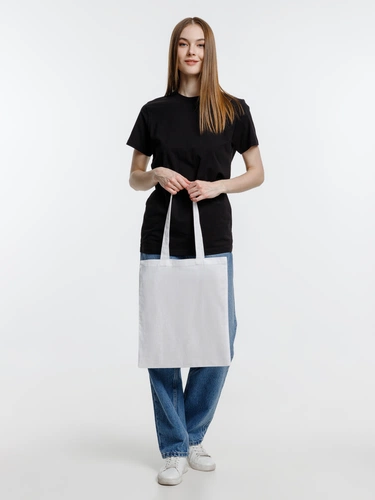 Холщовая сумка Neat 140, белая Холщовая сумка Neat 140, белая