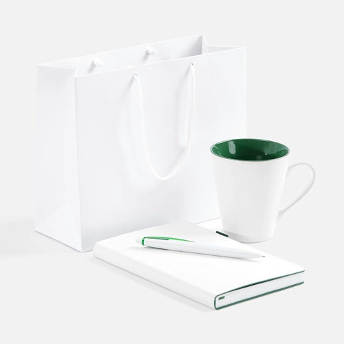 Набор White Shall Simple, зеленый Набор White Shall Simple, зеленый