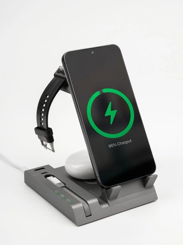 Зарядная станция Tres, серая Зарядная станция Tres, серая