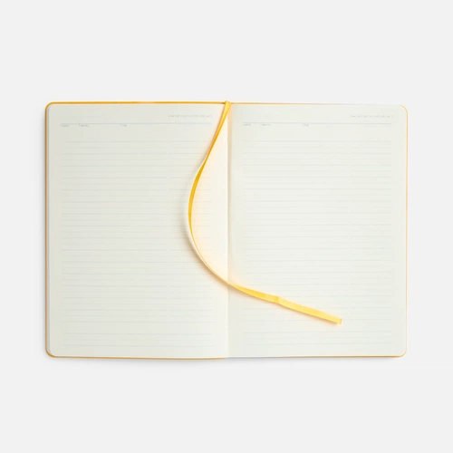 Ежедневник Vale New, недатированный, желтый Ежедневник Vale New, недатированный, желтый