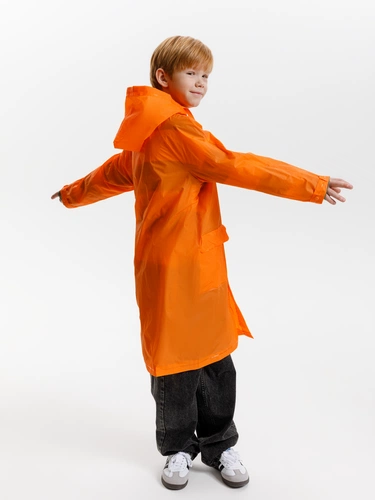Дождевик детский RainDrop Kids, оранжевый Дождевик детский RainDrop Kids, оранжевый
