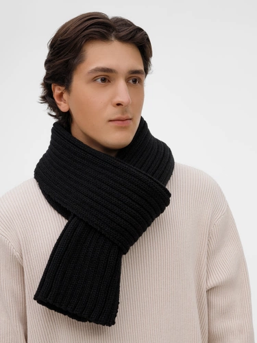 Шарф HappyGo, черный Шарф HappyGo, черный