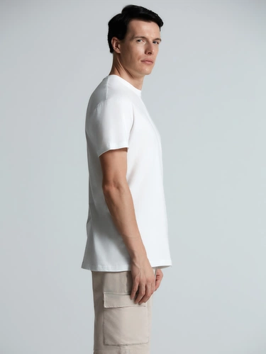 Футболка унисекс T-Bolka 140, белая (белоснежная) Футболка унисекс T-Bolka 140, белая (белоснежная)