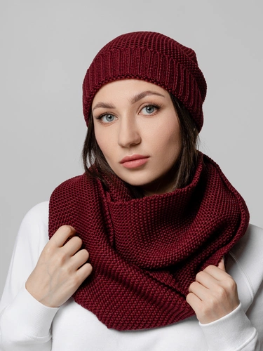 Снуд Brugge, бордовый Снуд Brugge, бордовый