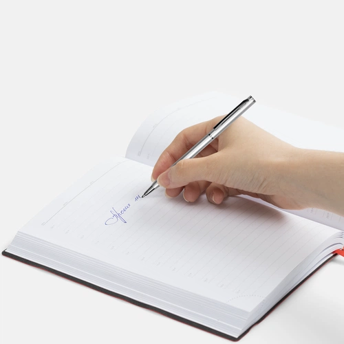 Ручка шариковая Hotel Chrome, ver.2, серебристая Ручка шариковая Hotel Chrome, ver.2, серебристая