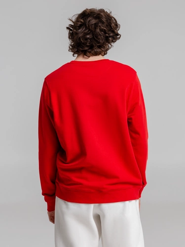 Свитшот унисекс BNC Inspire (Organic), красный Свитшот унисекс BNC Inspire (Organic), красный