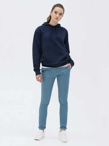 Толстовка унисекс Spencer, темно-синяя Толстовка унисекс Spencer, темно-синяя