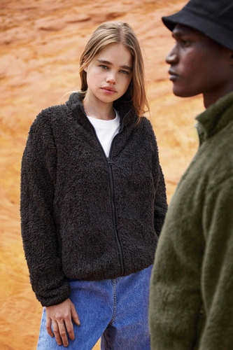 Куртка унисекс Finch, черная Куртка унисекс Finch, черная