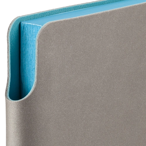 Ежедневник Flexpen, недатированный, серебристо-бирюзовый Ежедневник Flexpen, недатированный, серебристо-бирюзовый