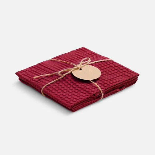 Набор кухонных полотенец Good Wipe, красный Набор кухонных полотенец Good Wipe, красный