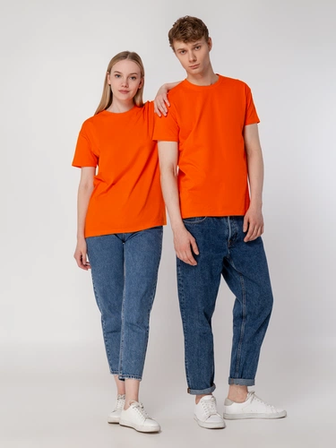 Футболка унисекс Regent 150, оранжевая Футболка унисекс Regent 150, оранжевая