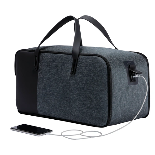 Дорожная сумка FlexPack Go, темно-серая Дорожная сумка FlexPack Go, темно-серая