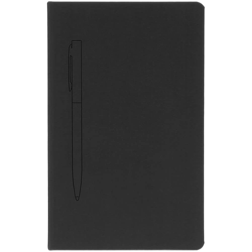 Ежедневник Magnet Shall, недатированный, черный Ежедневник Magnet Shall, недатированный, черный