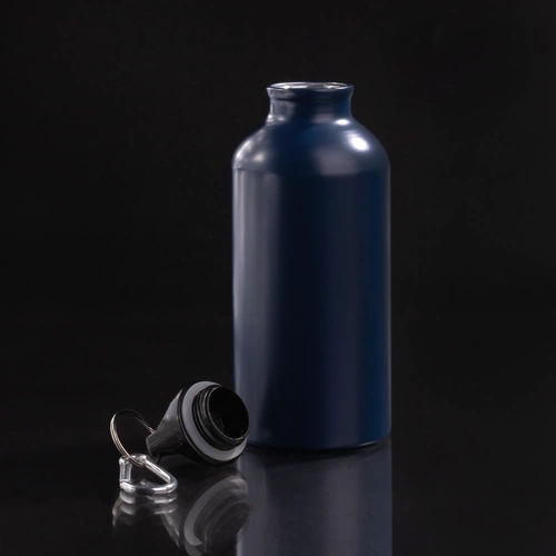 Бутылка для воды Funrun 400, темно-синяя Бутылка для воды Funrun 400, темно-синяя