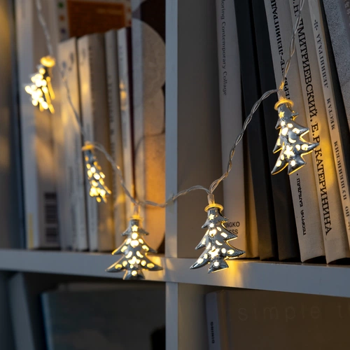 Светодиодная гирлянда Silver Lights, серебристая Светодиодная гирлянда Silver Lights, серебристая